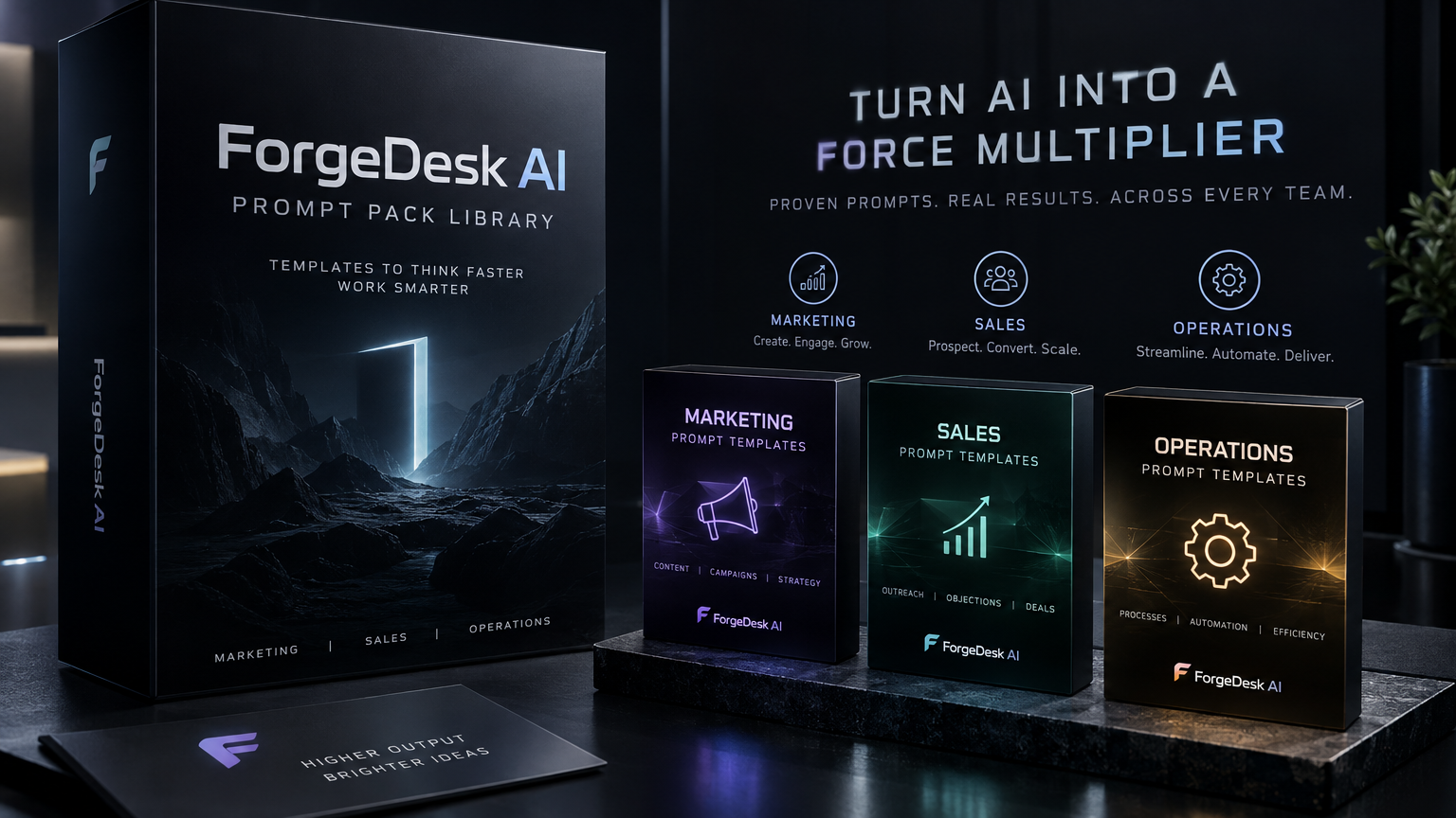 ForgeDesk Prompt Pack