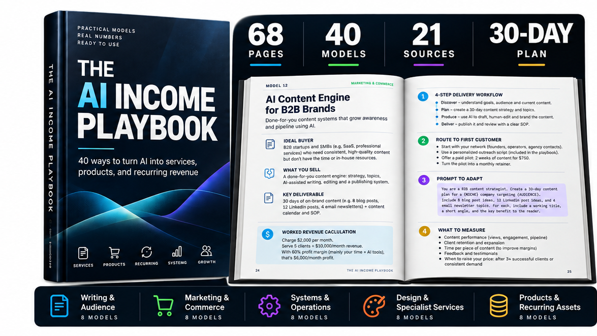AI Income Playbook