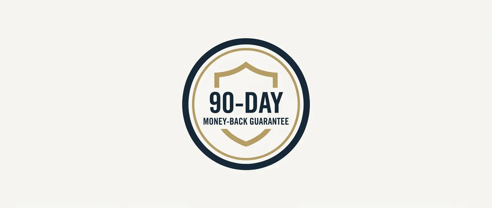 90-day money-back guarantee