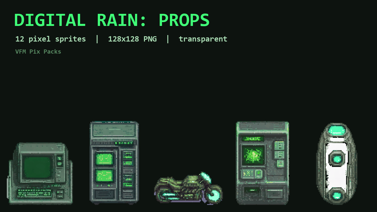 Digital Rain: Machines
