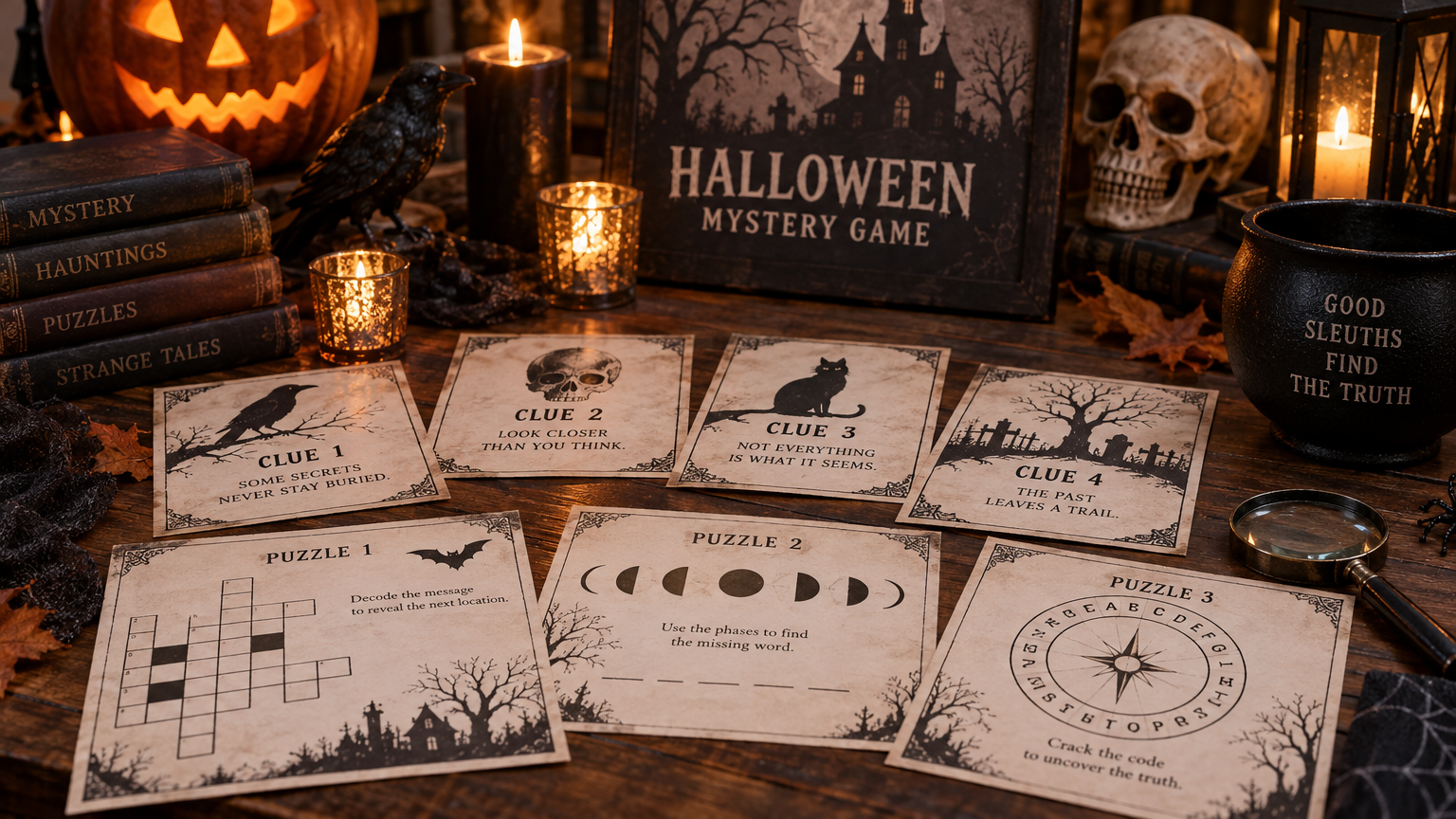 HauntBox Halloween Escape Mystery