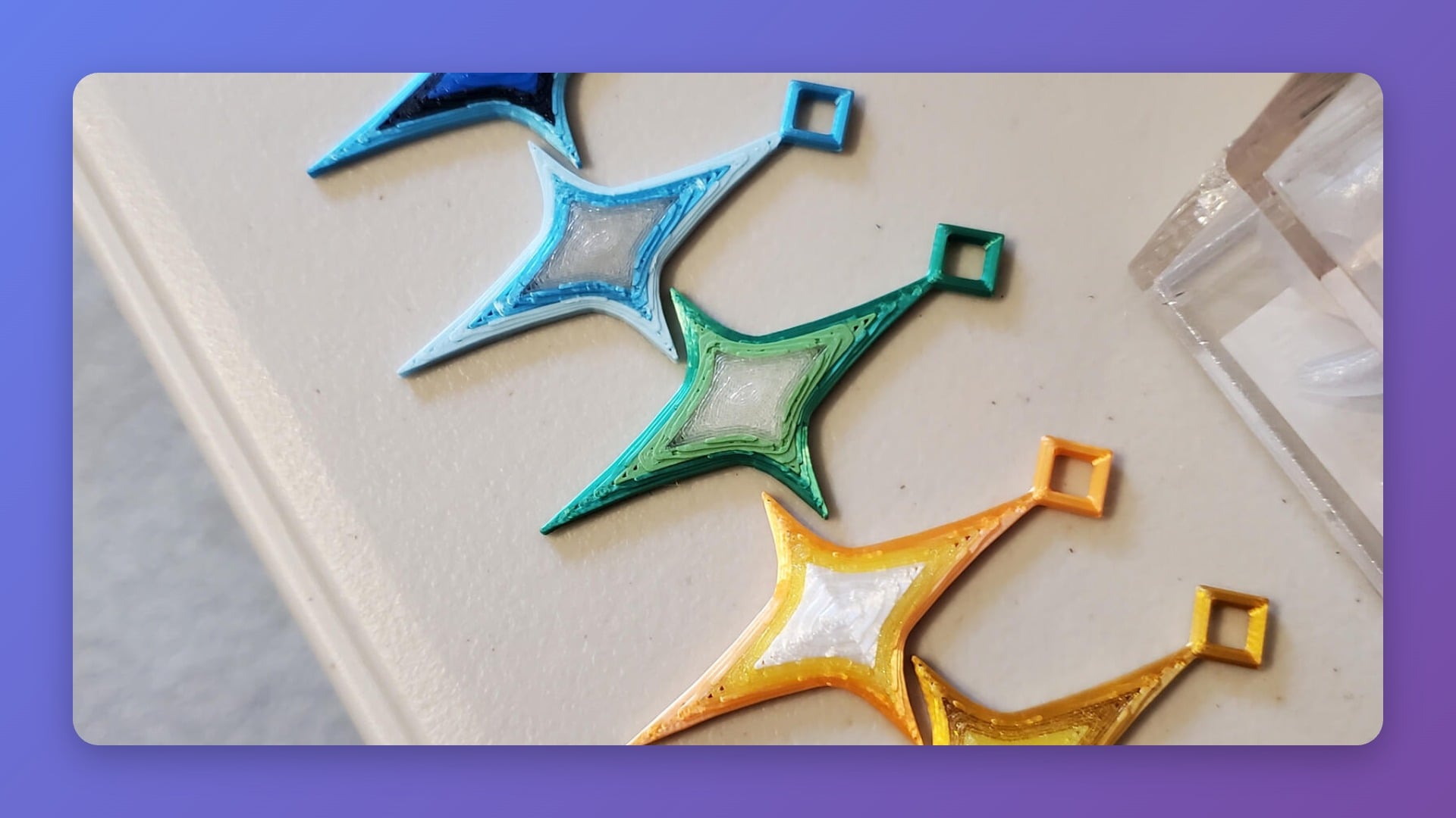 Rainbow Fursuit Charm Earrings & Pendants
