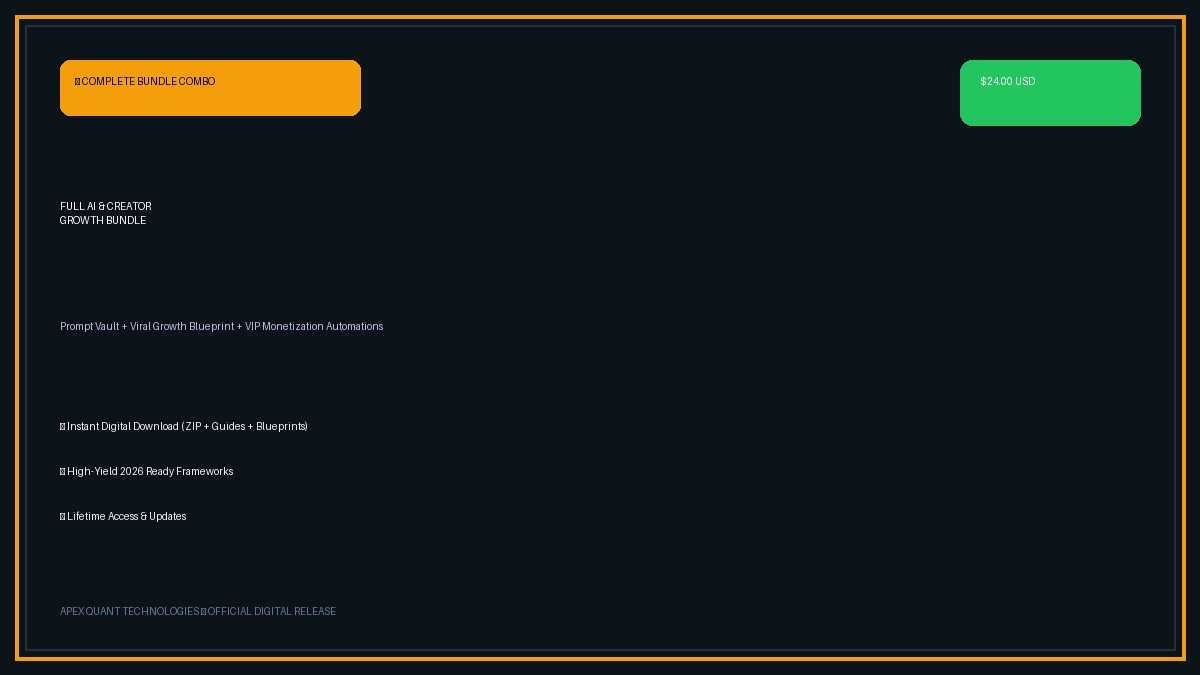 Full AI & Creator Growth Bundle
