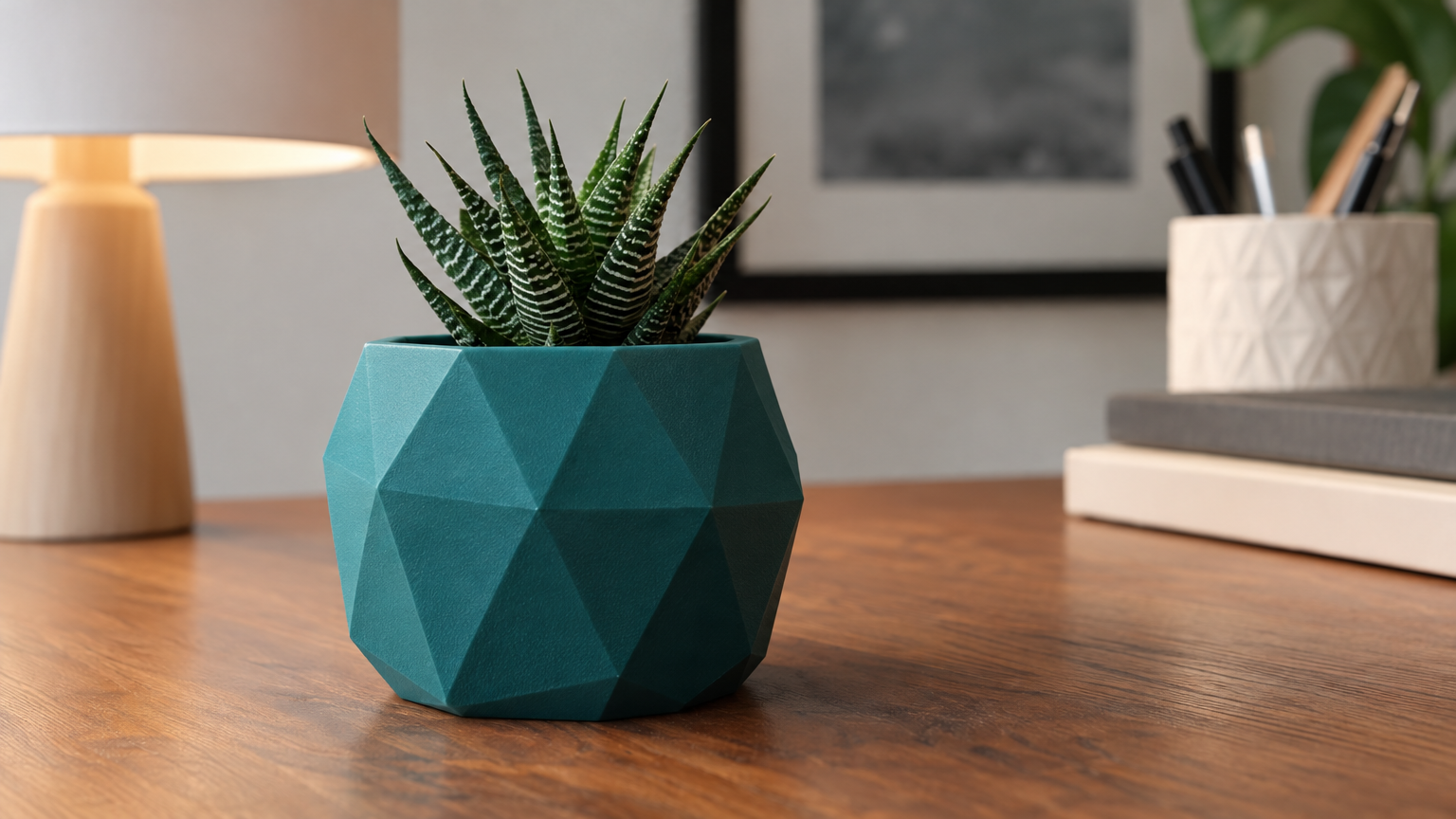 Geometric Planter — Print-Ready STL