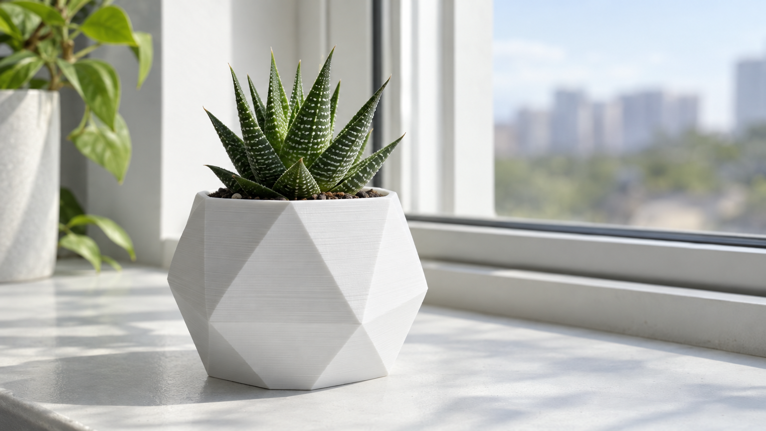 Geometric Planter — Print-Ready STL