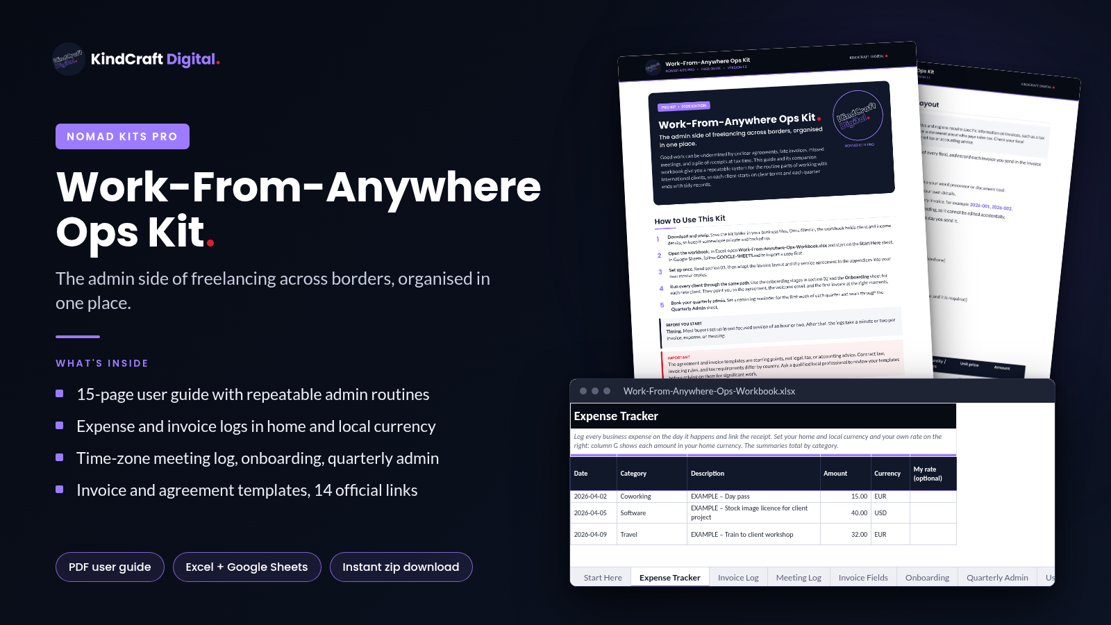 Work-From-Anywhere Ops Kit
