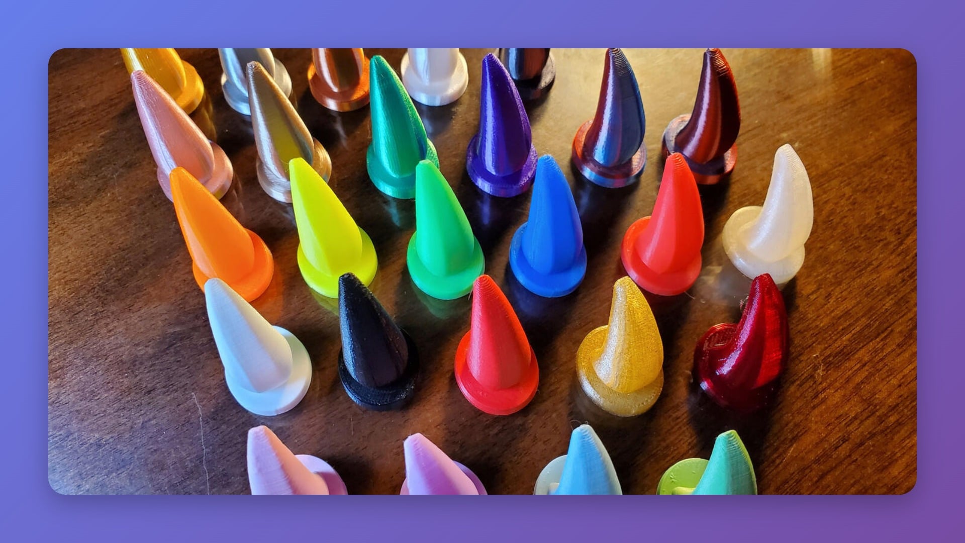 Canine Claws in Various Colors