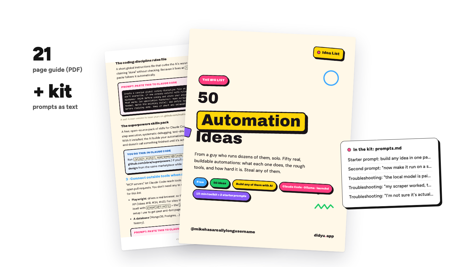 50 Automation Ideas