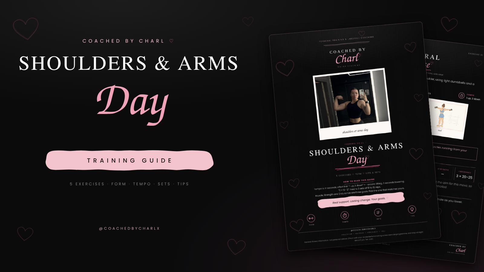 Shoulders & Arms - CoachedByCharlx
