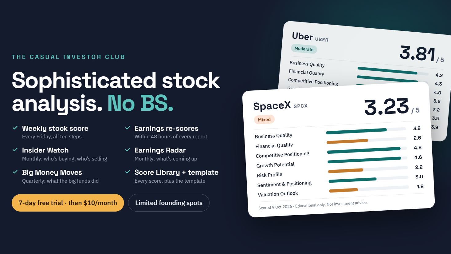 The Casual Investor Club