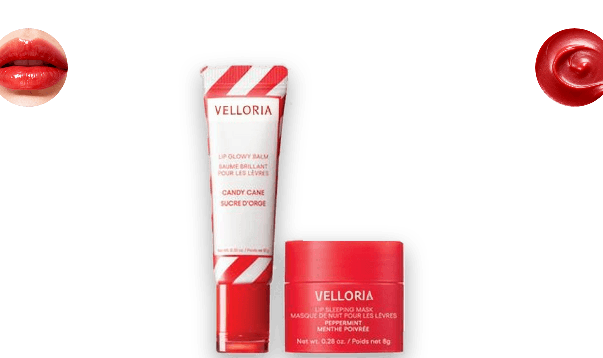 Velloria Lip Glowy Balm and Lip Sleeping Mask