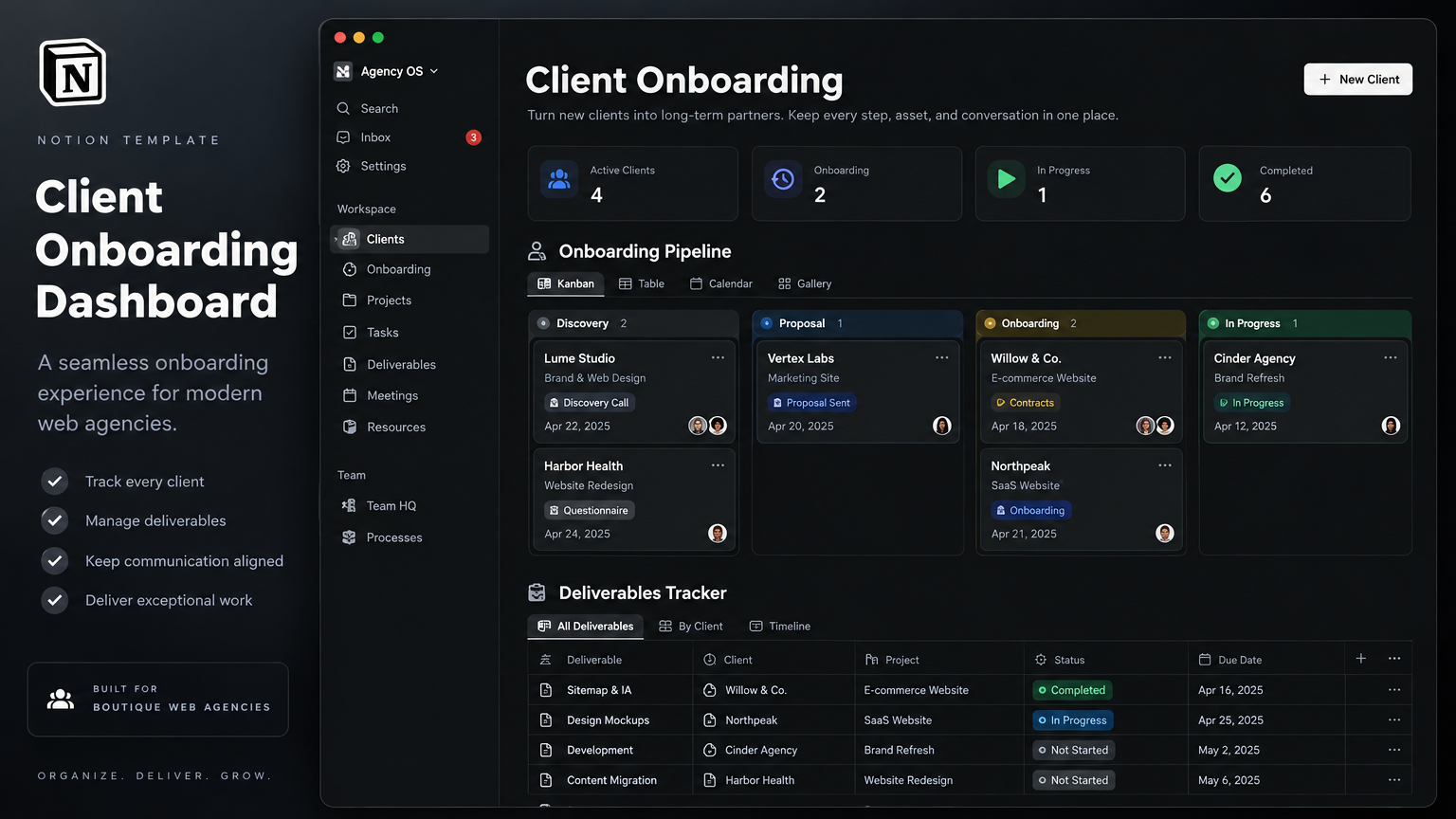 NovaPeak Agency Portal Boilerplate