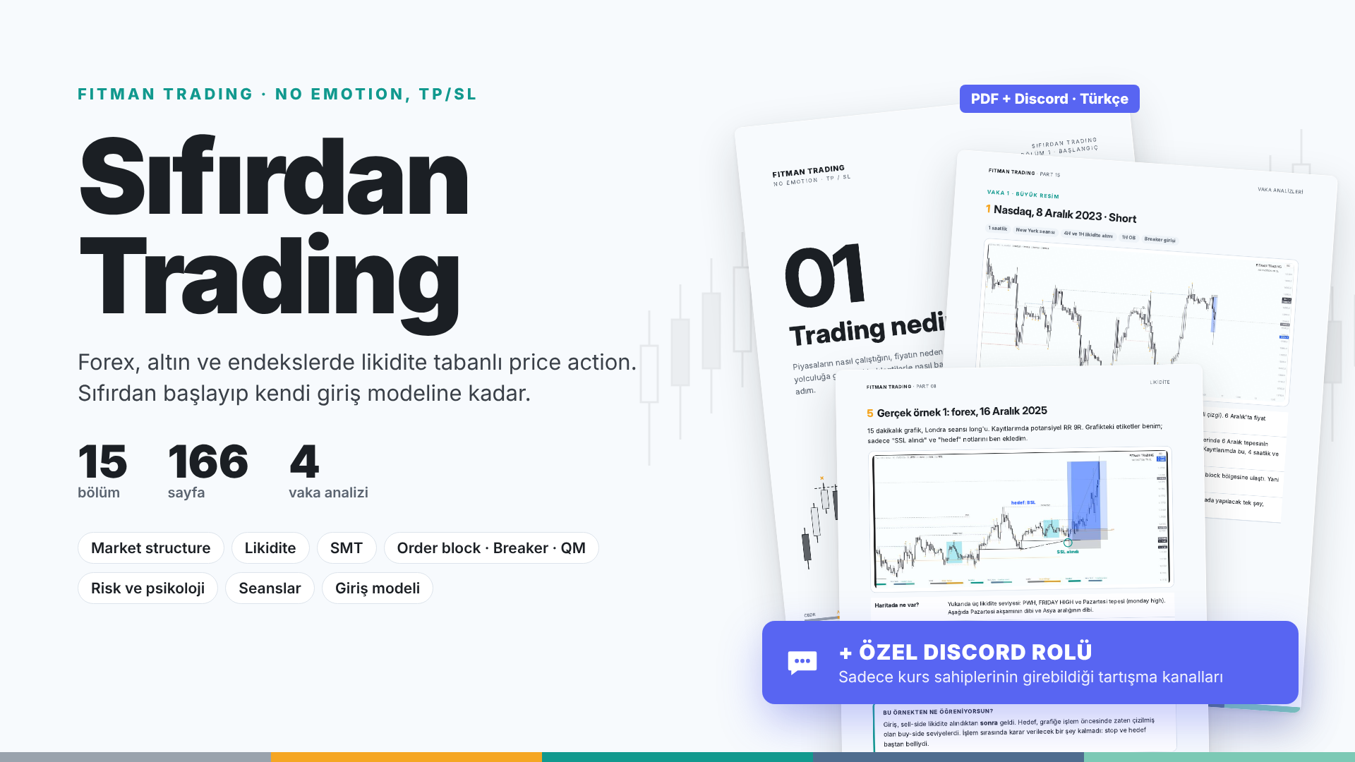 Sıfırdan Trading · PDF + Topluluk (Türkçe)