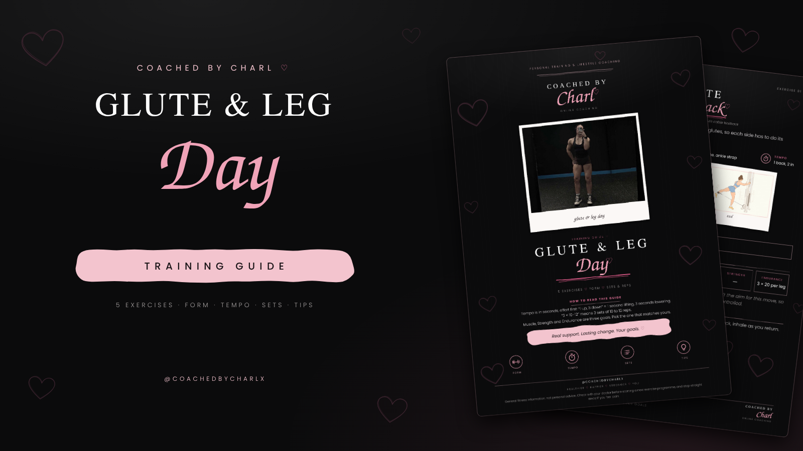 Glute & Leg Day - CoachedByCharlx
