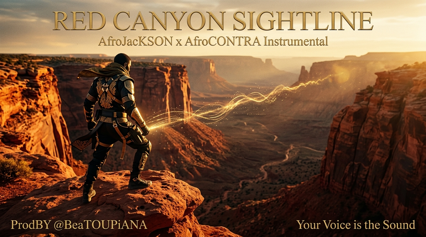 Project preview of FreeBEAT: Red Canyon Sightline AfroJacksonxAfroCONTRAxAfroBEATS Instrumental