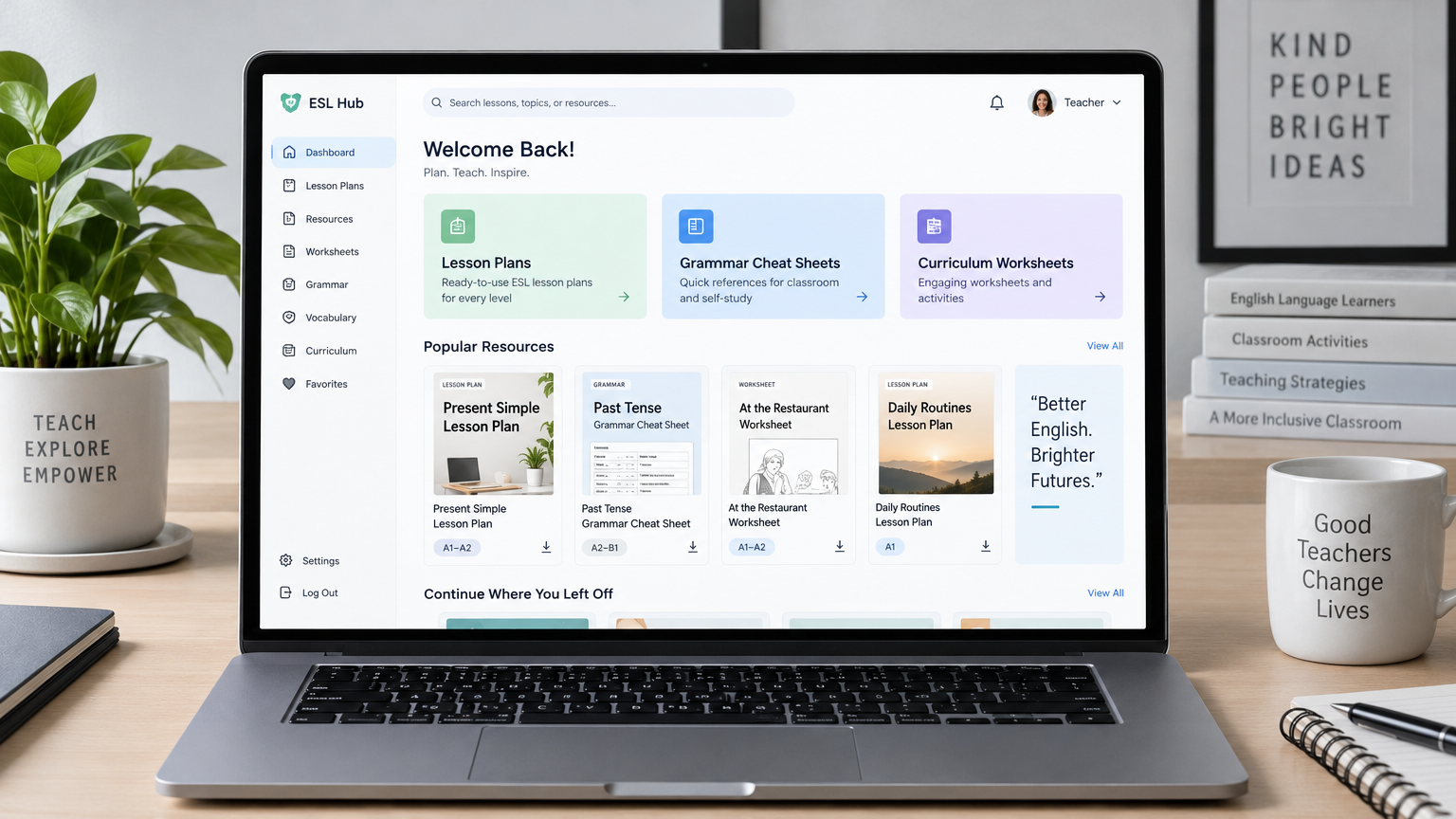 ESL Tutor Resource Vault