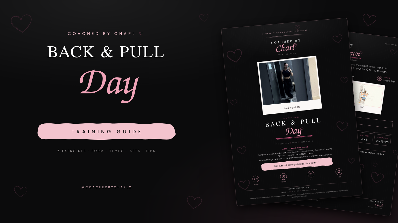 Back & Pull Day - CoachedByCharlx