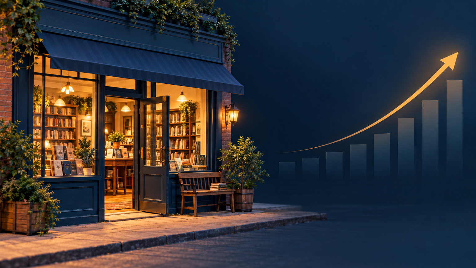 Local Bookstore to 11K Monthly Visitors Blueprint