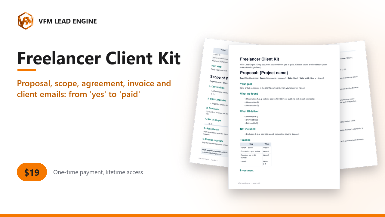 Freelancer Client Kit