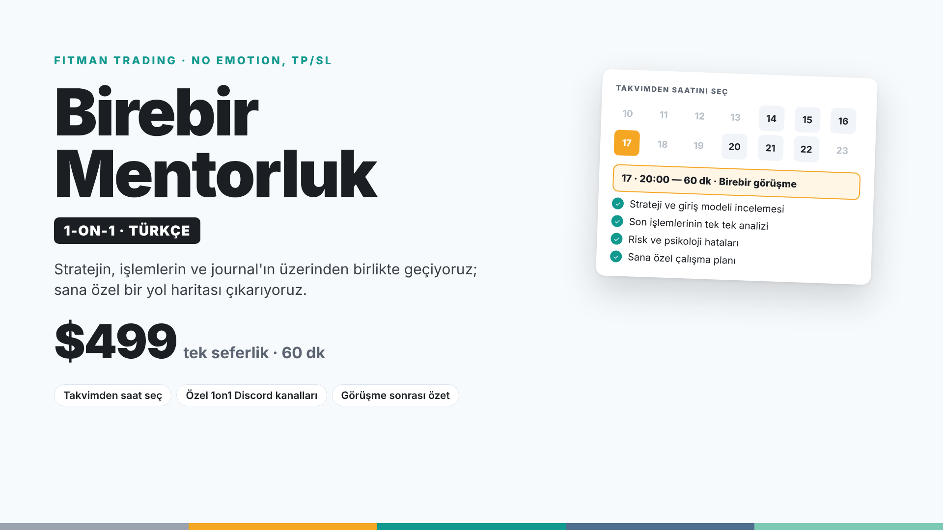 1-on-1 Mentorluk Görüşmesi (Türkçe)