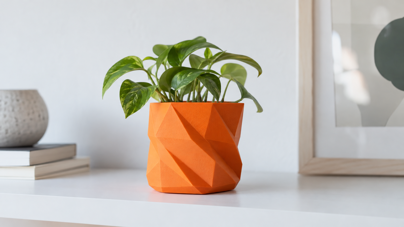 Geometric Planter — Print-Ready STL