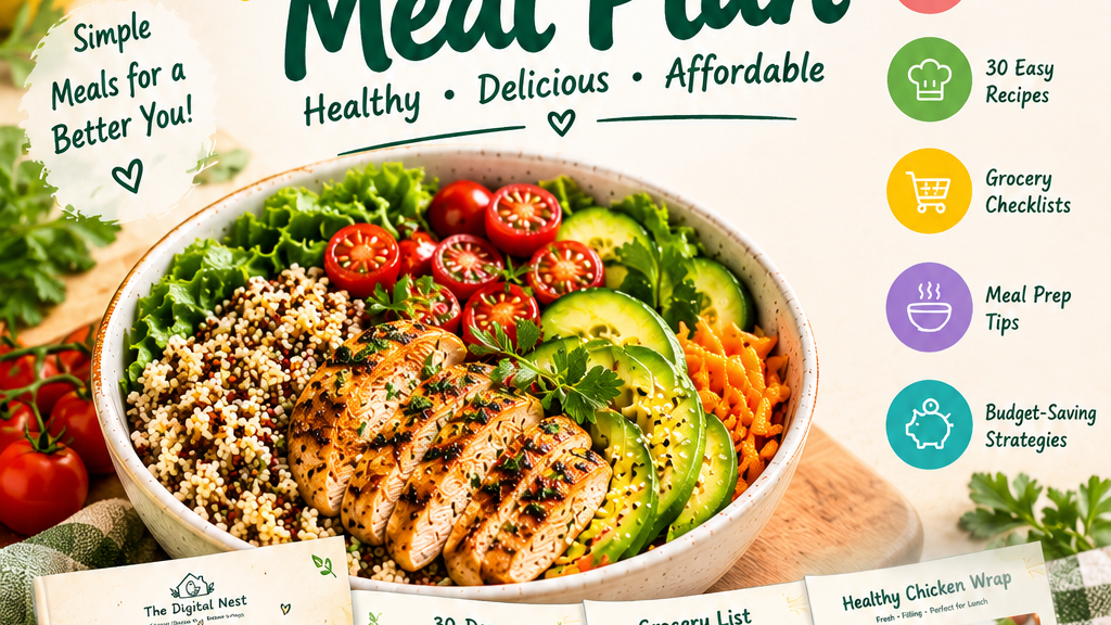 30 Days Easy Budget meal ideas