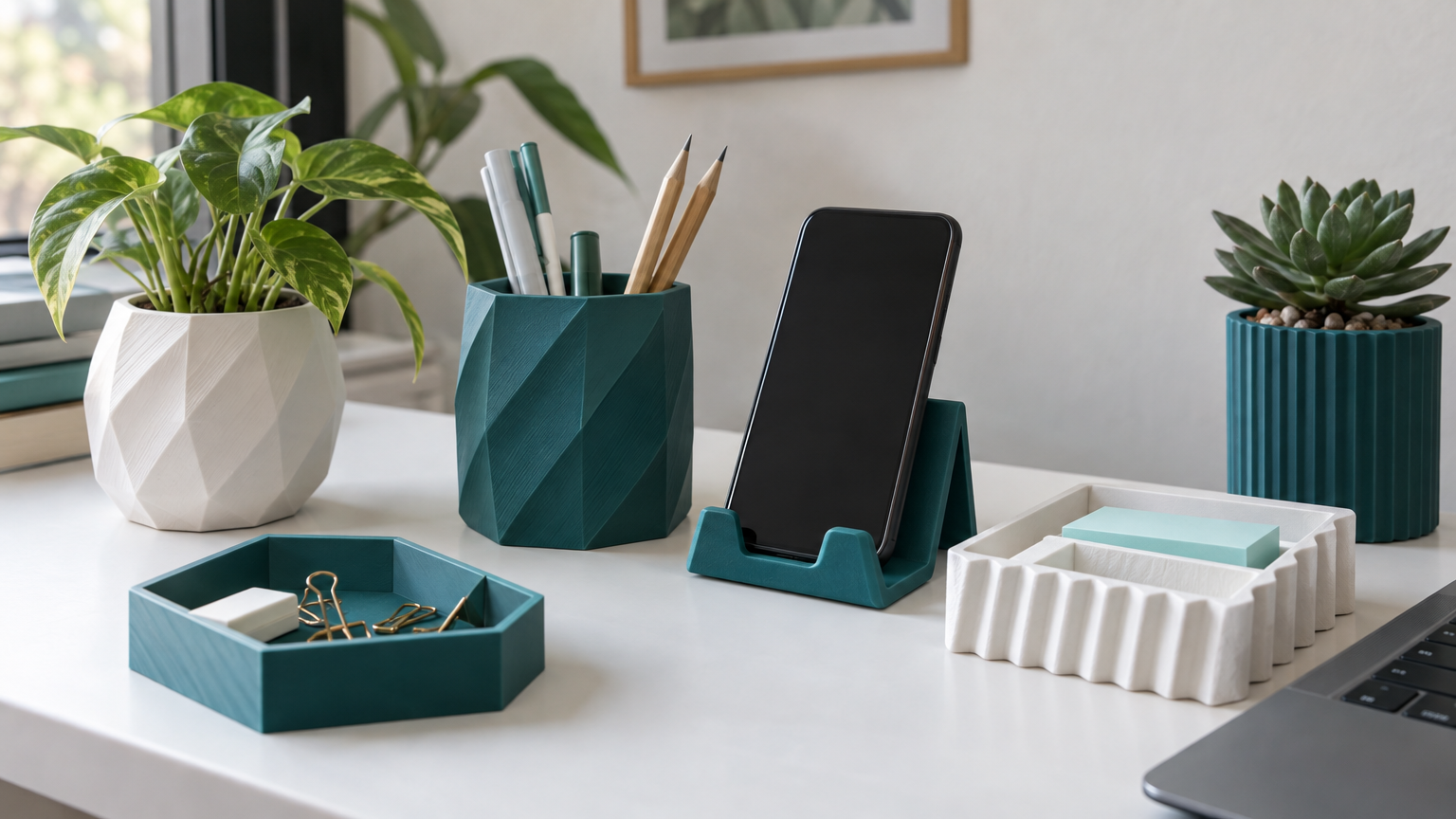 Desk and Decor STL Pack