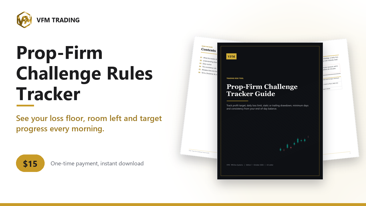 Prop-Firm Challenge Rules Tracker (Daily Loss, Trailing Drawdown)