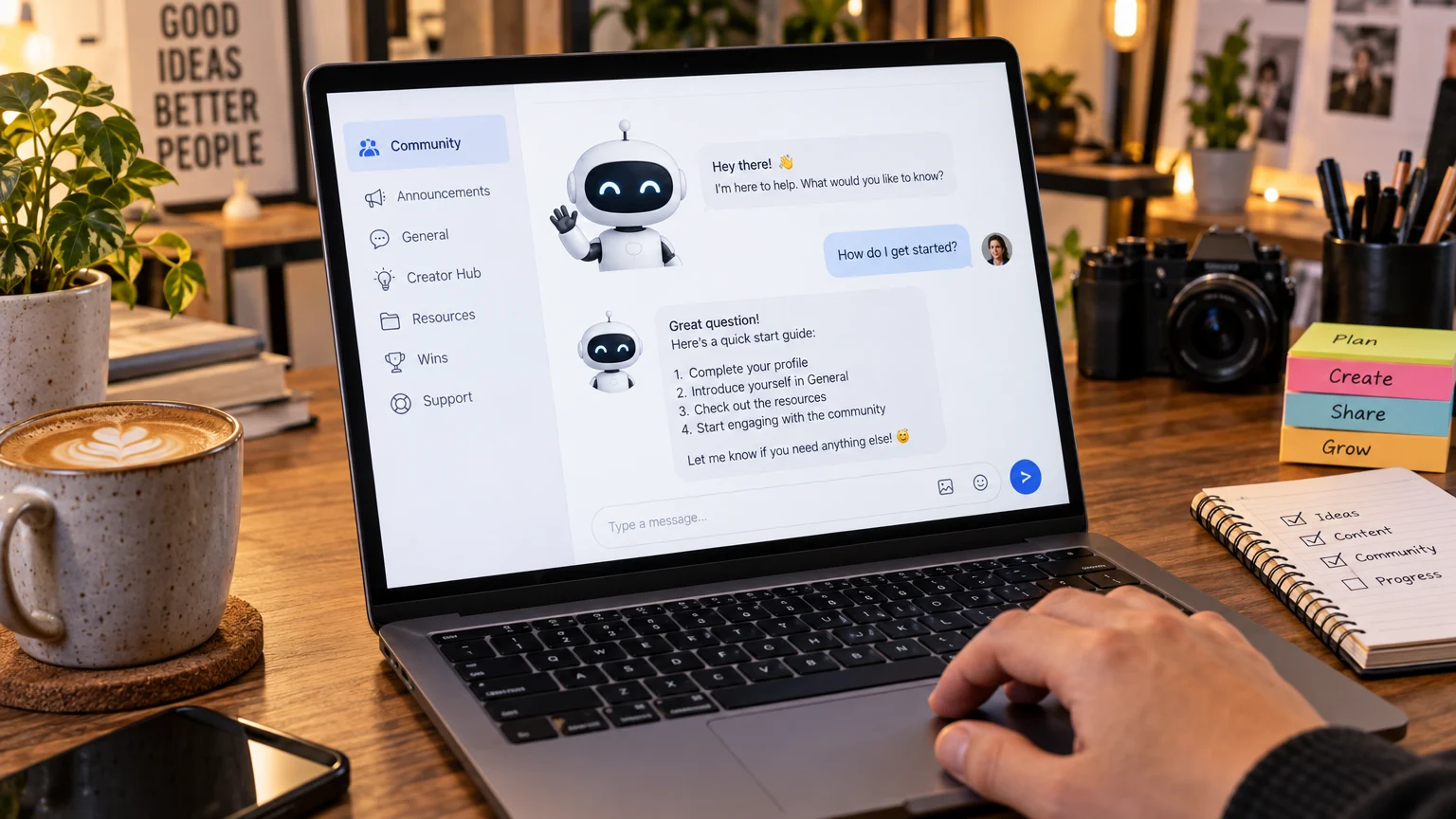AI Community Guide: FAQ Chat Assistant