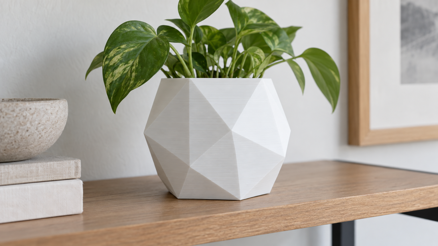 Geometric Planter — Print-Ready STL