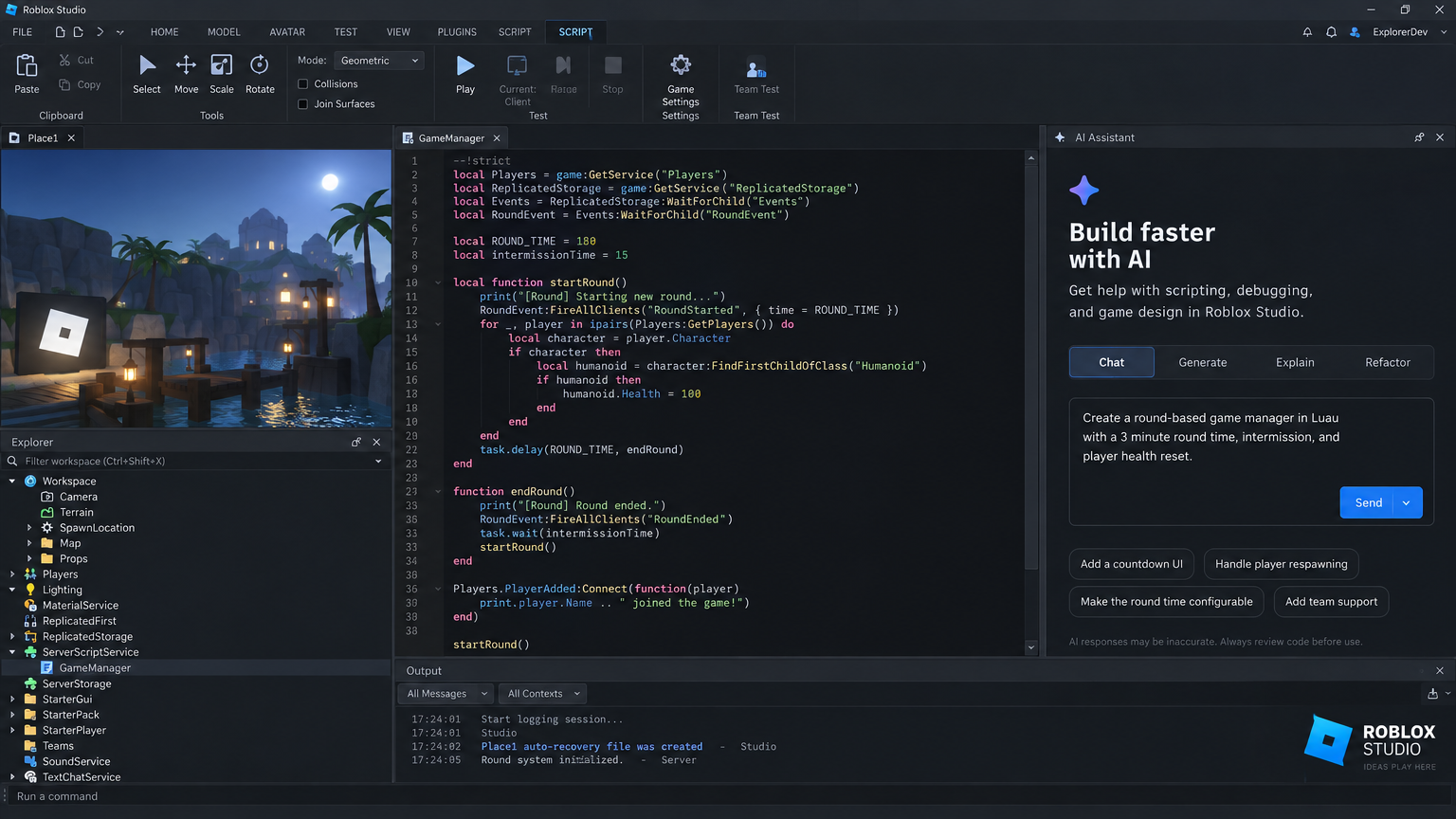Roblox AI Builders Guild