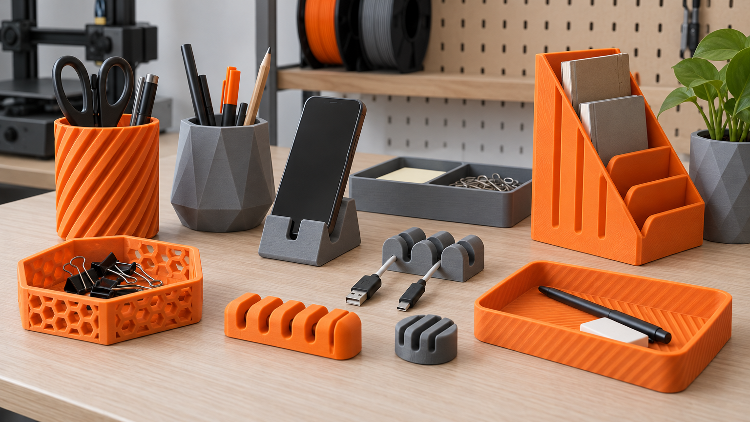 Desk Organizer STL Pack