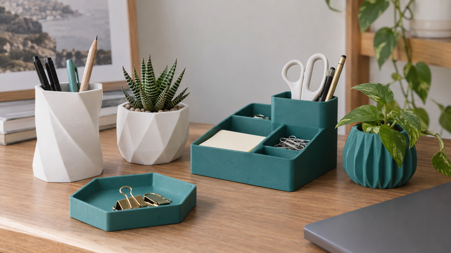Desk & Planter STL Pack