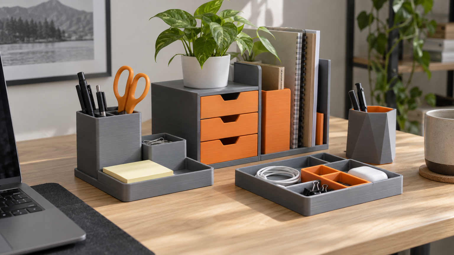 Desk Organizer STL Pack