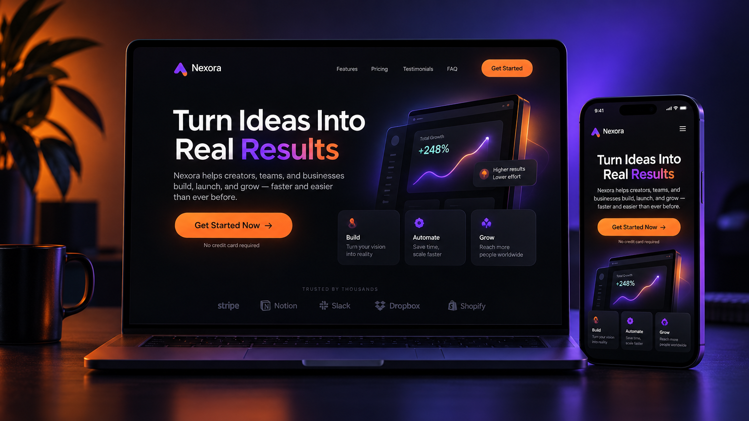 Landing Page Design