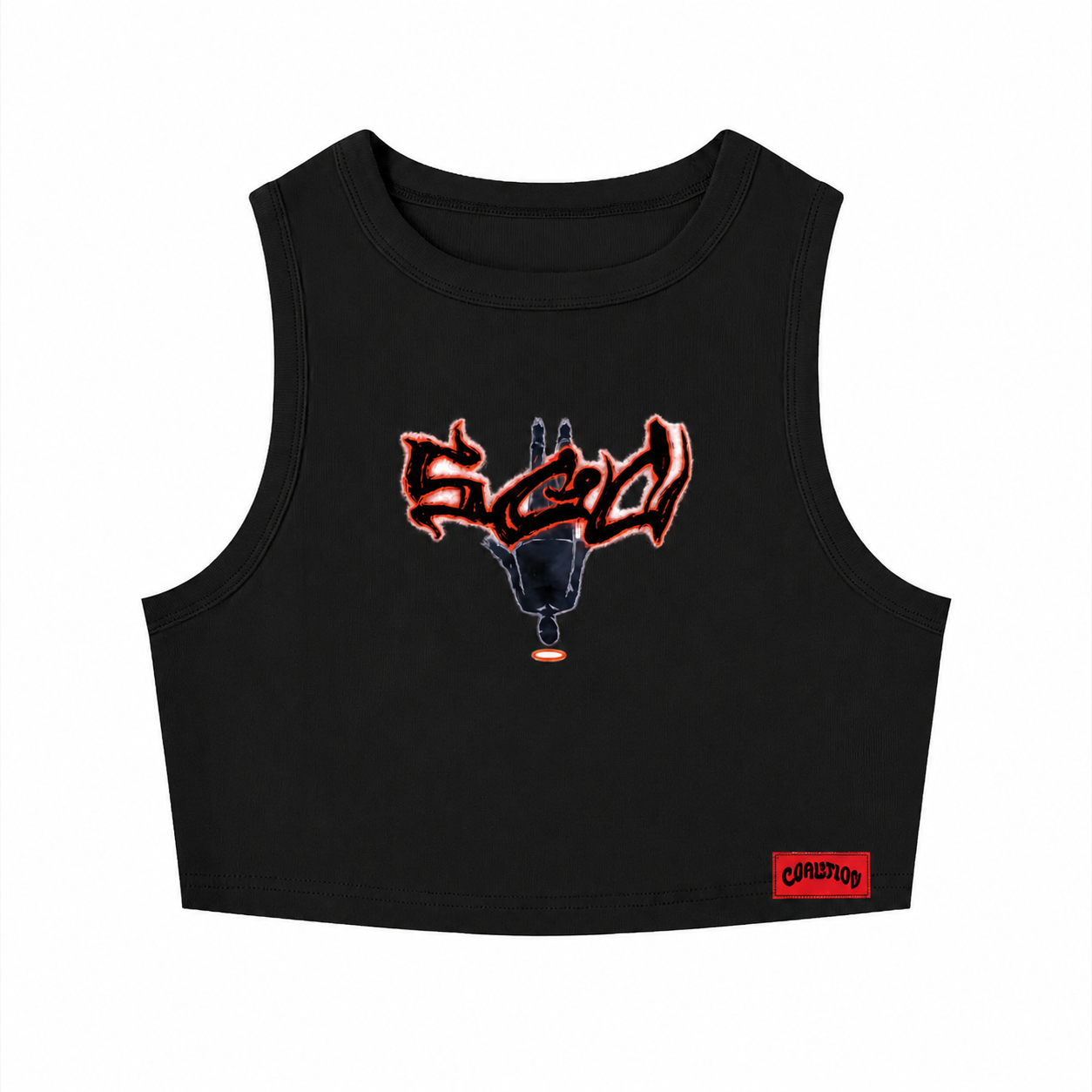 Women's Coalition Above As Below Crewneck Crop Tank