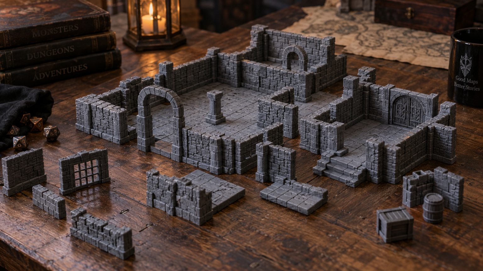 Dungeon Terrain STL Pack