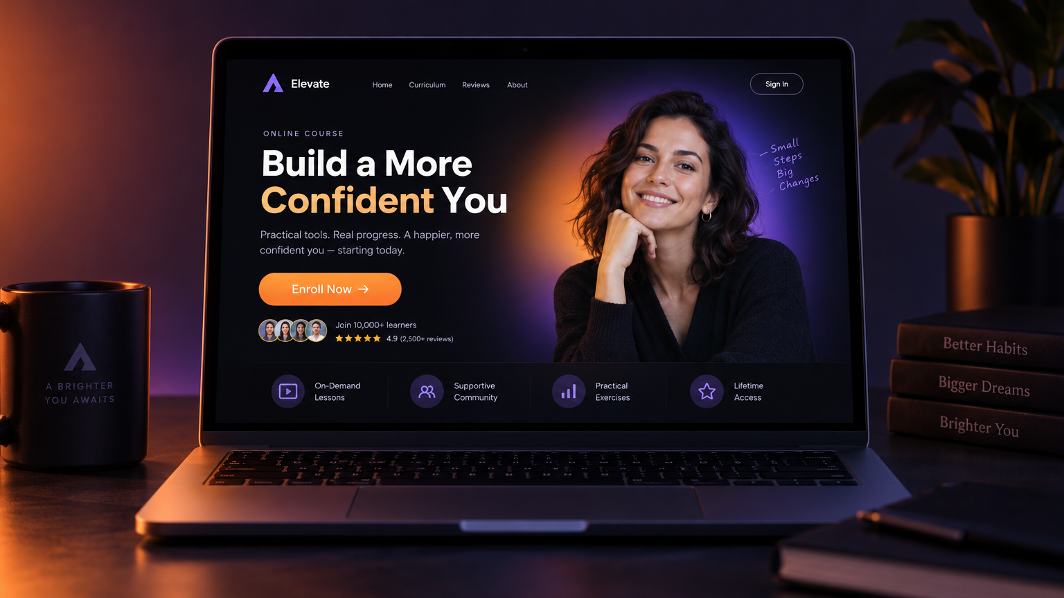 Landing Pages for Coaches & Course Creators
