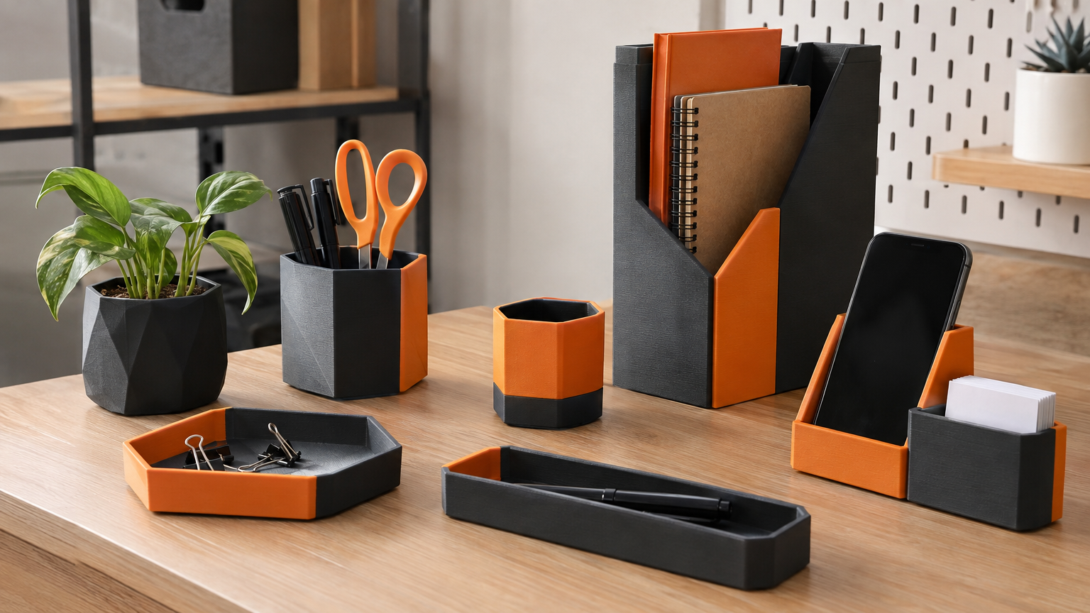 Desk Organizer STL Pack