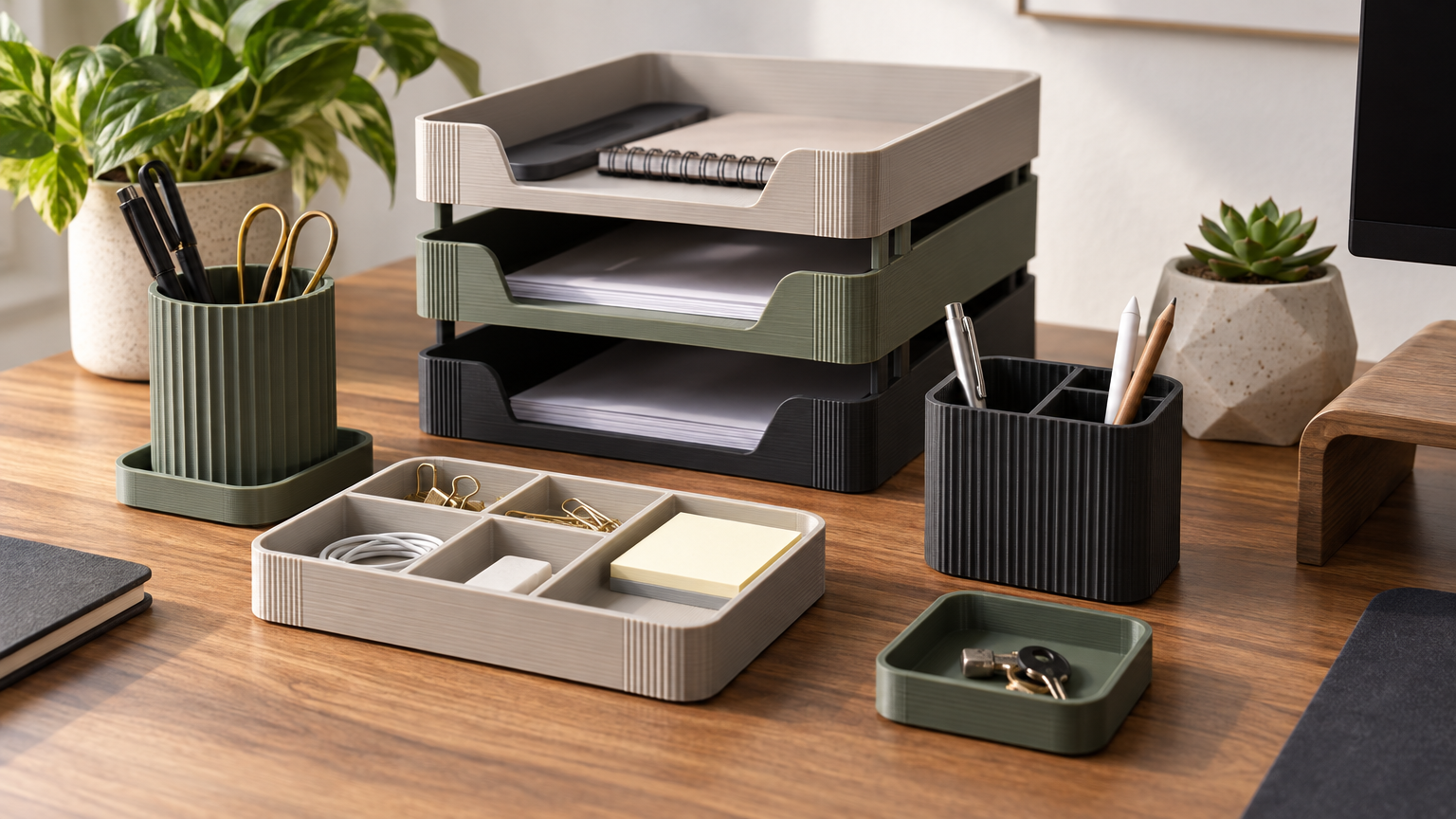 Desk Organizer STL Pack