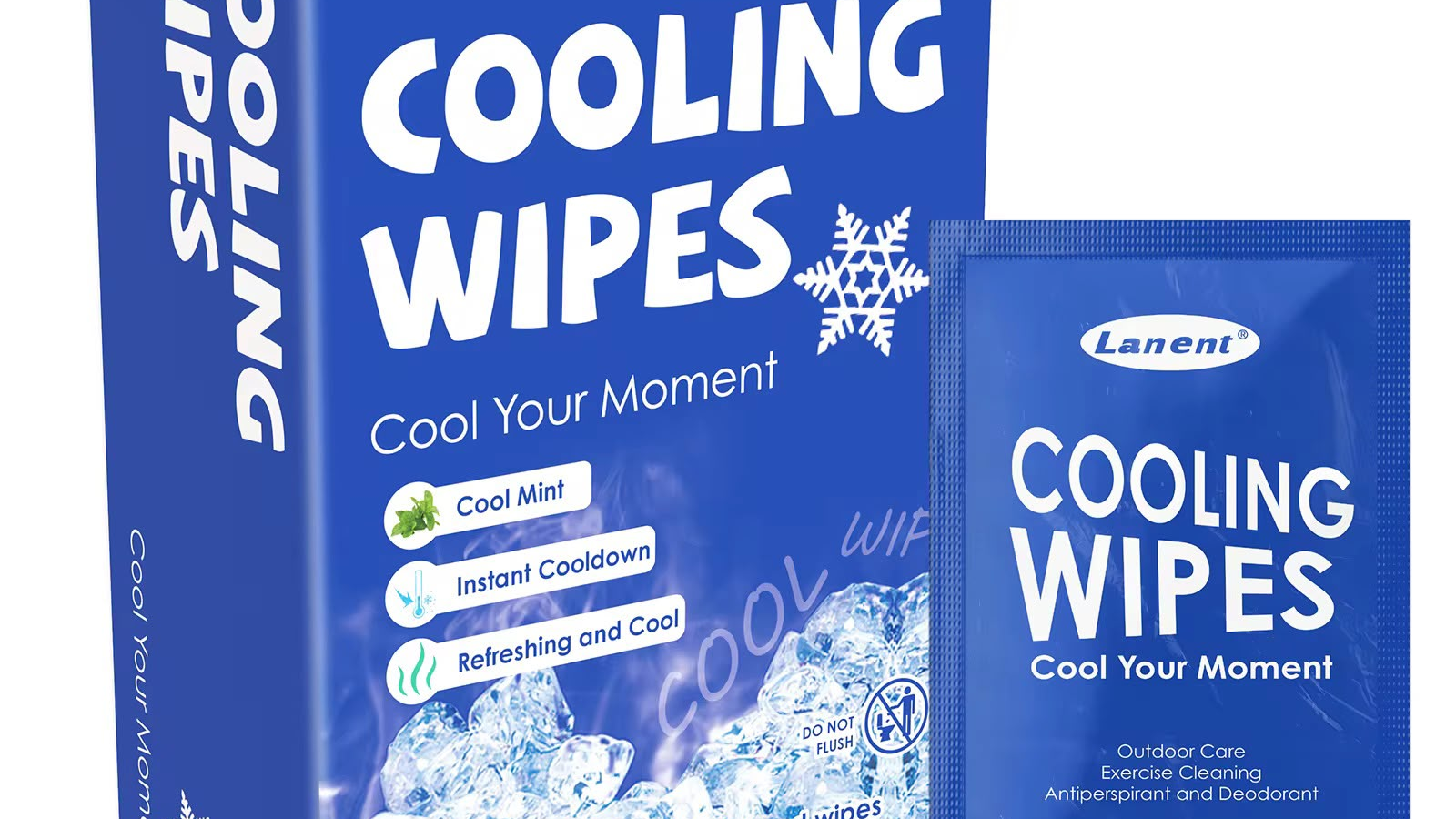 Fresh Care Flushable Wet Wipes 1-Pack