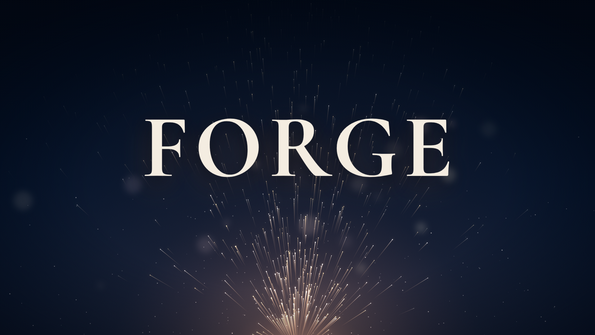 FORGE Confidence Building Community