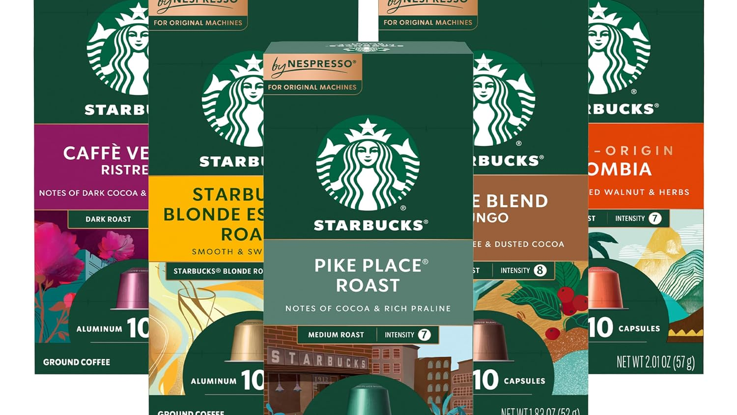 Starbucks by Nespresso Original Variety Pack