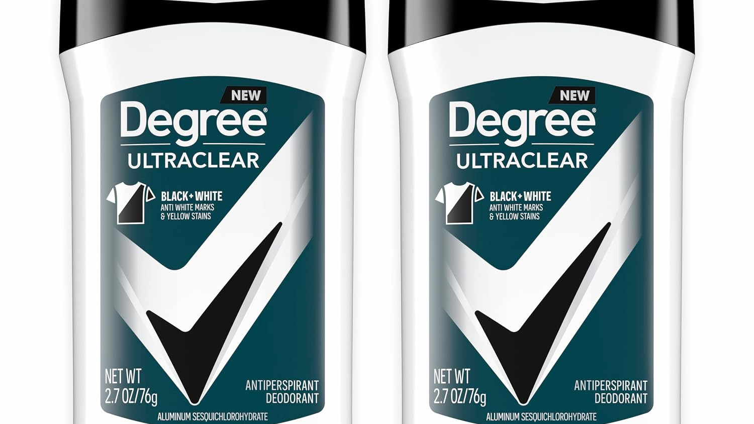 Degree Men UltraClear Antiperspirant Black+White 2-Pack