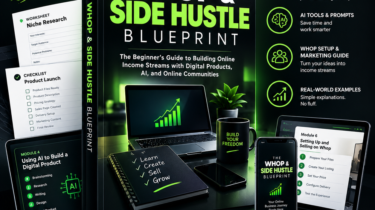 The Whop & Side Hustle Blueprint