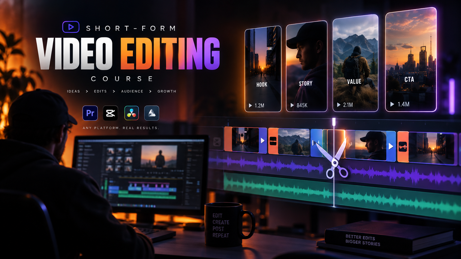 Short-Form Clipping & Editing Masterclass