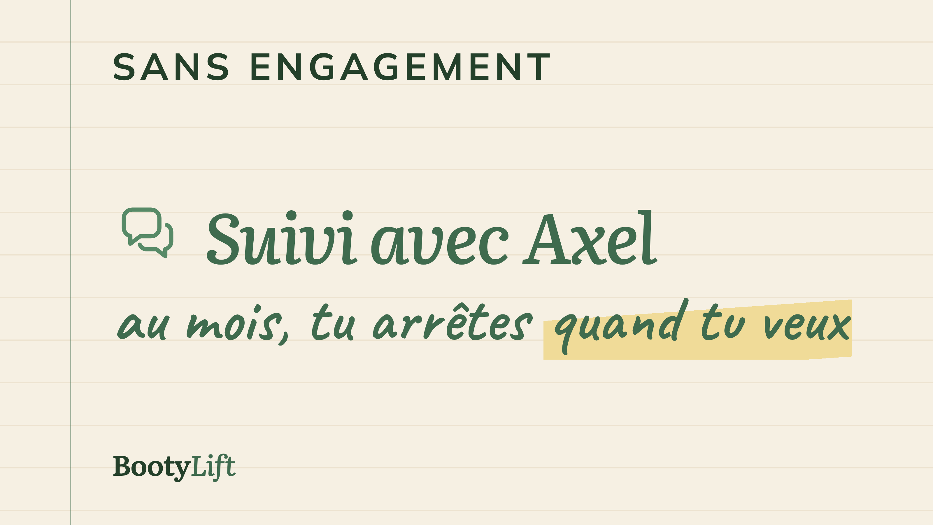 Accompagnement sans engagement
