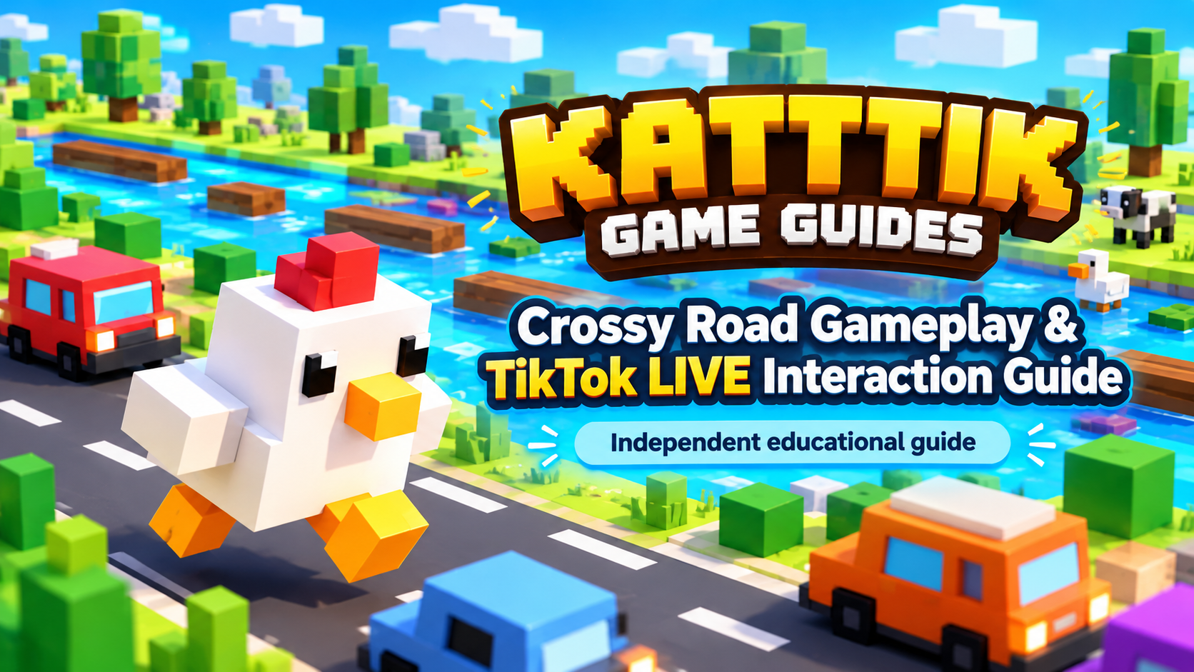 Crossy Road: Gameplay & TikTok LIVE Interaction Guide