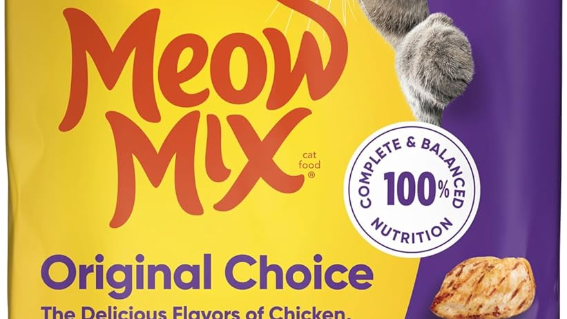 Meow Mix Original Choice Dry Cat Food 6.3lb