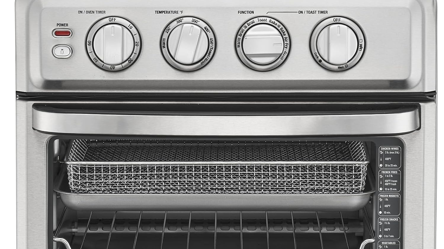 Cuisinart Air Fryer Toaster Oven 1800W